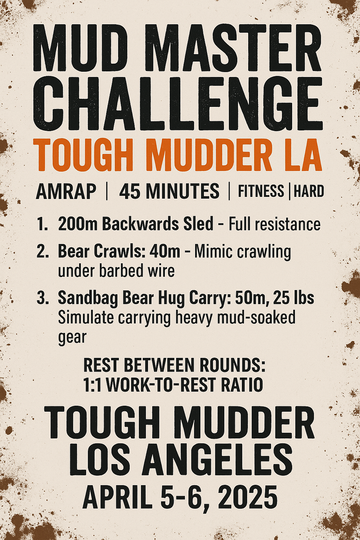 Mud Master AMRAP
