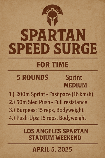 Dominate the LA Spartan Stadium
