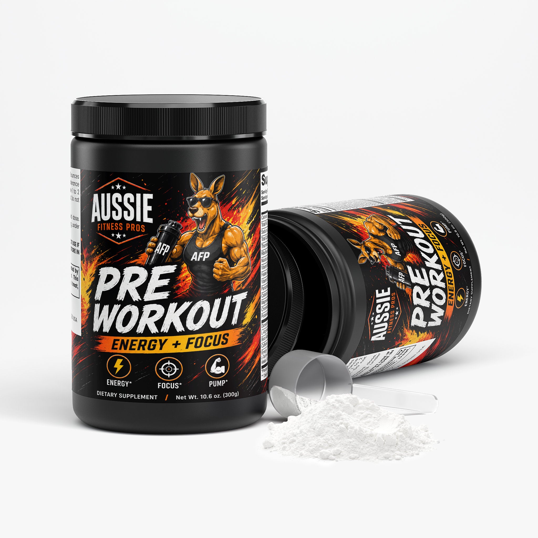 Nitric Shock Pre-Workout Powder (Fruit Punch)