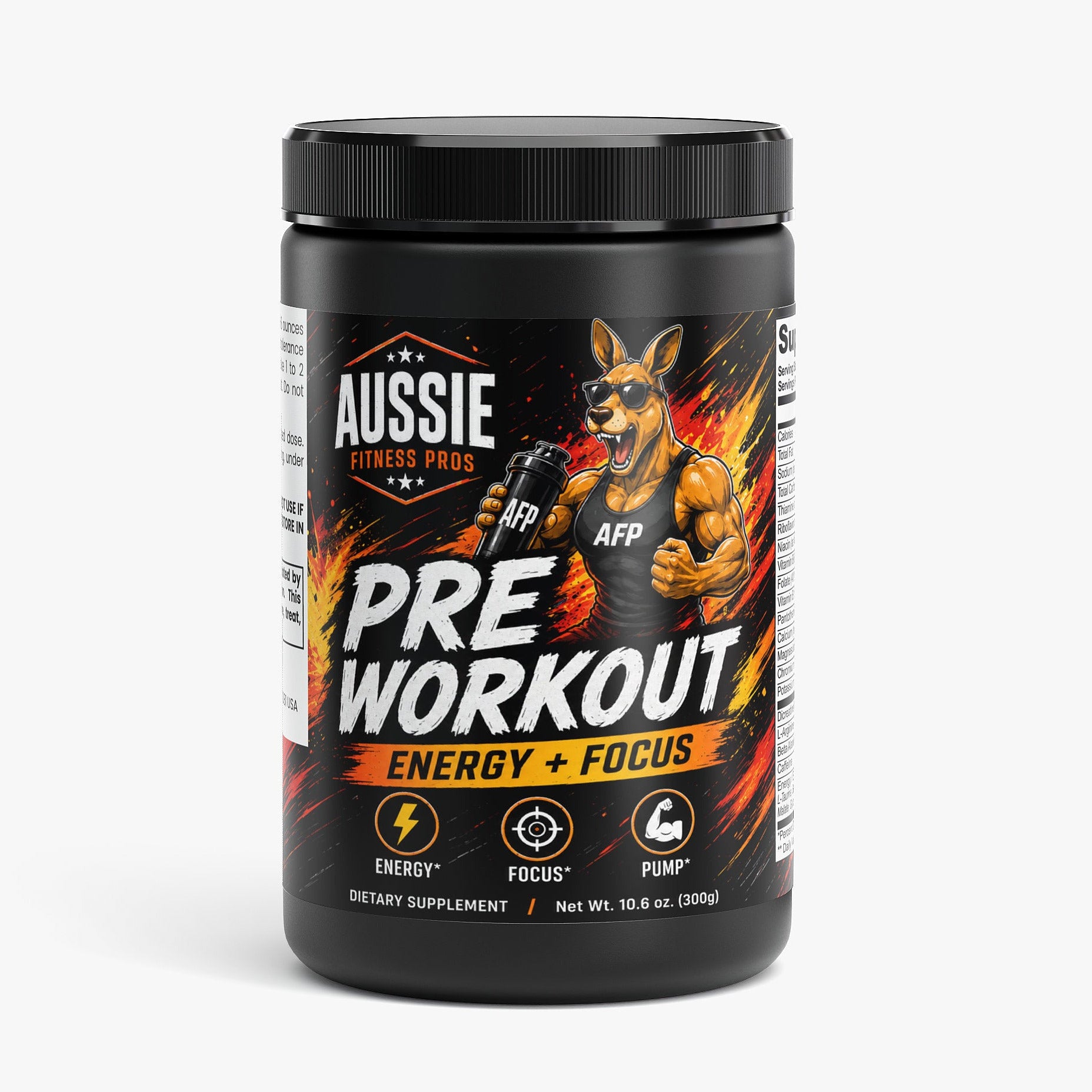 Nitric Shock Pre-Workout Powder (Fruit Punch)