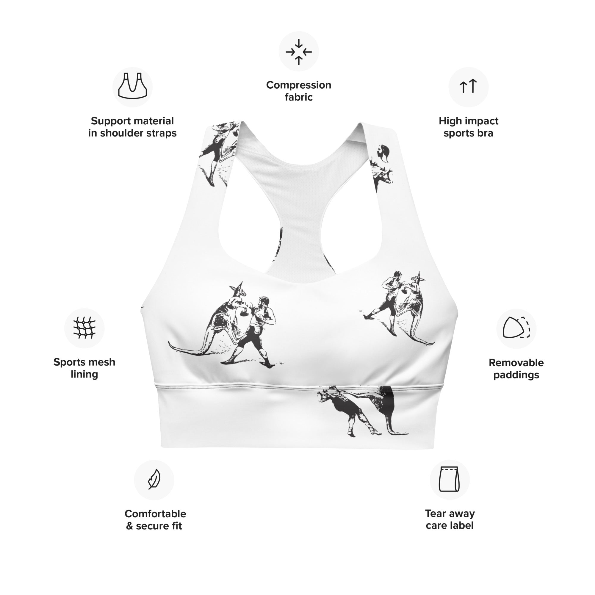 Aussie Crop Top - Aussie Fitness Pros